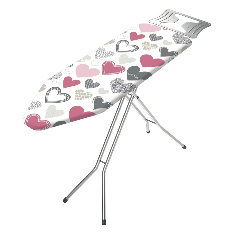 Masă de călcat metalică, 110x30x90cm, cu suport fier și înălțime reglabilă