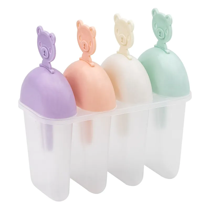 Forme pentru granita cu model ursulet, Set 4 buc, Multicolor