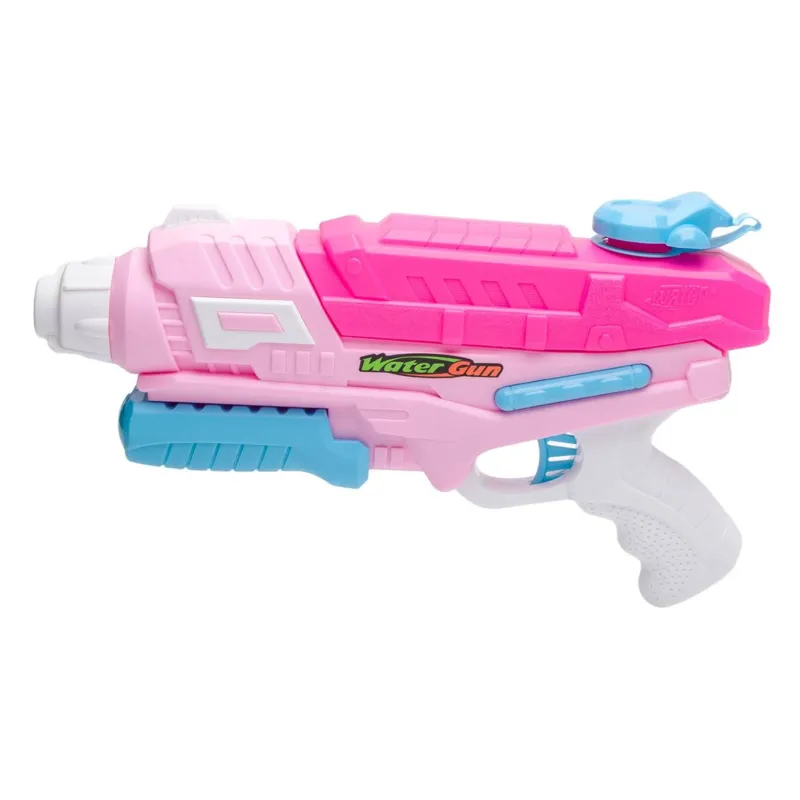 Pistol de apă din plastic, 35cm, Fucsia și Roz