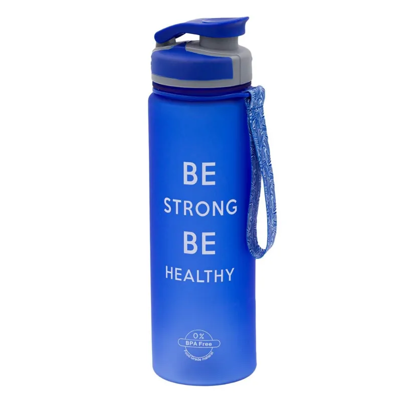 Sticlă de apă cu acumulator de gheață 700 ml albastră