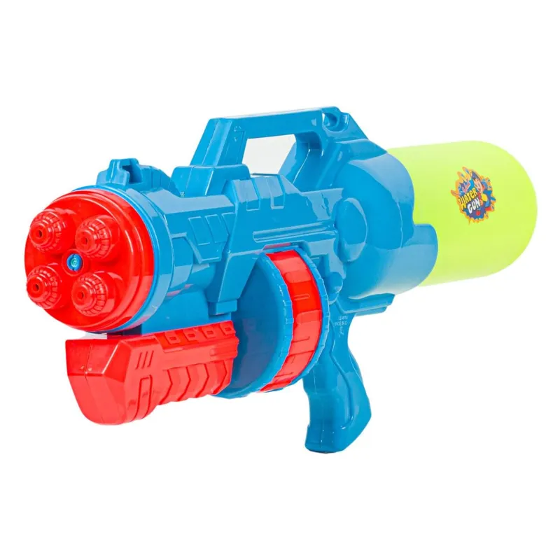 Pistol de apă din plastic, 56 cm, Albastru și Galben – poza 3