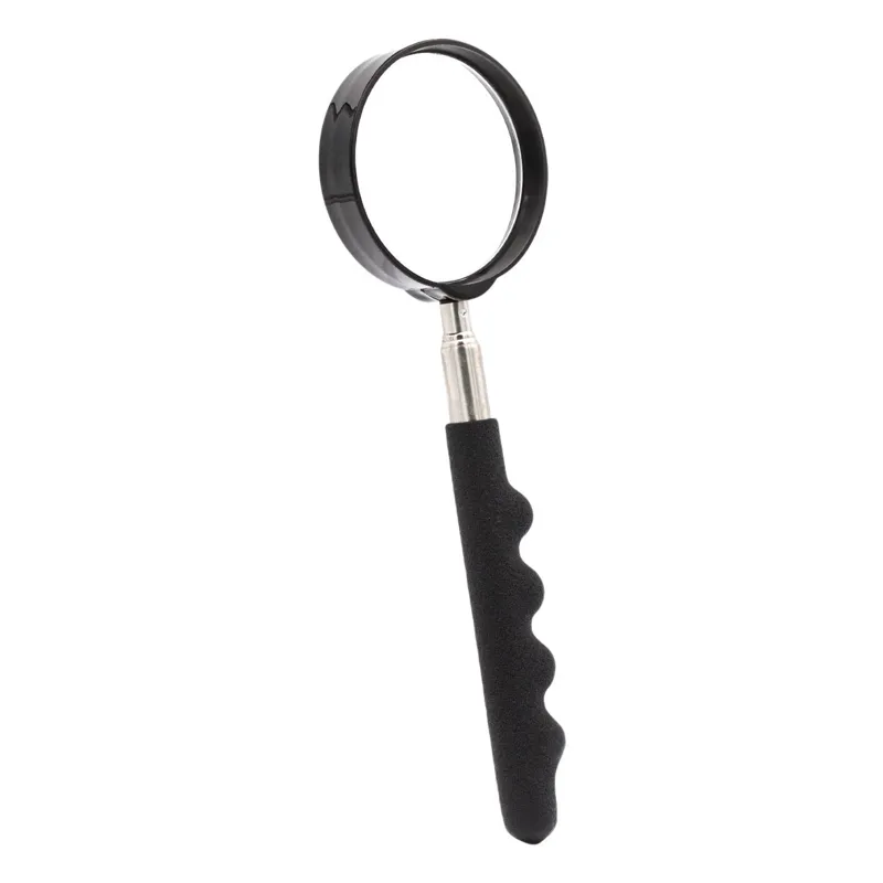 Lupă cu mâner telescopic, 15 cm