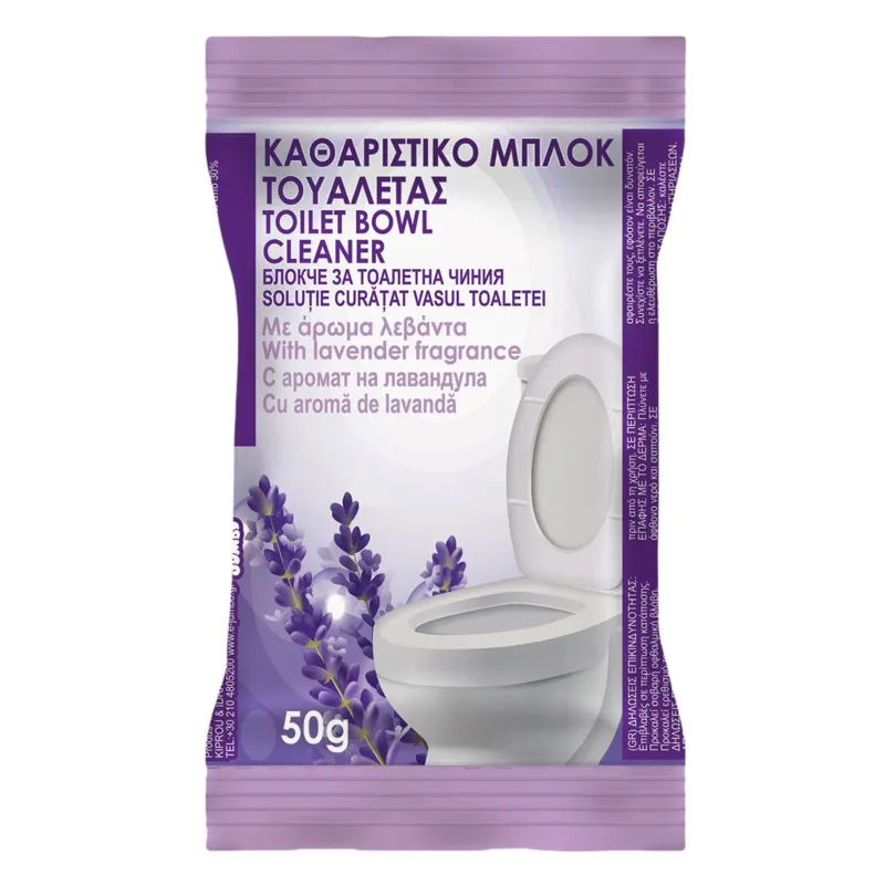 Pastile pentru rezervorul WC cu aromă de lavandă