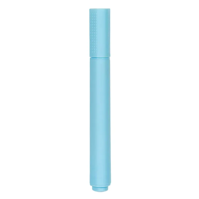 Evidentiator cu corp triunghiular, Bleu Pastel, 14 cm