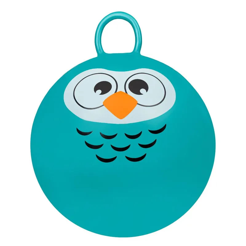 Minge de sărit Hop Hop cu design Bufniță Albastră 45 cm