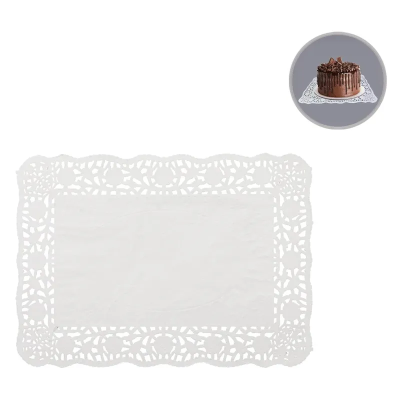 Suporturi din Hârtie Mari pentru Dulciuri și Prăjituri, 35x25cm, 10 bucăți
