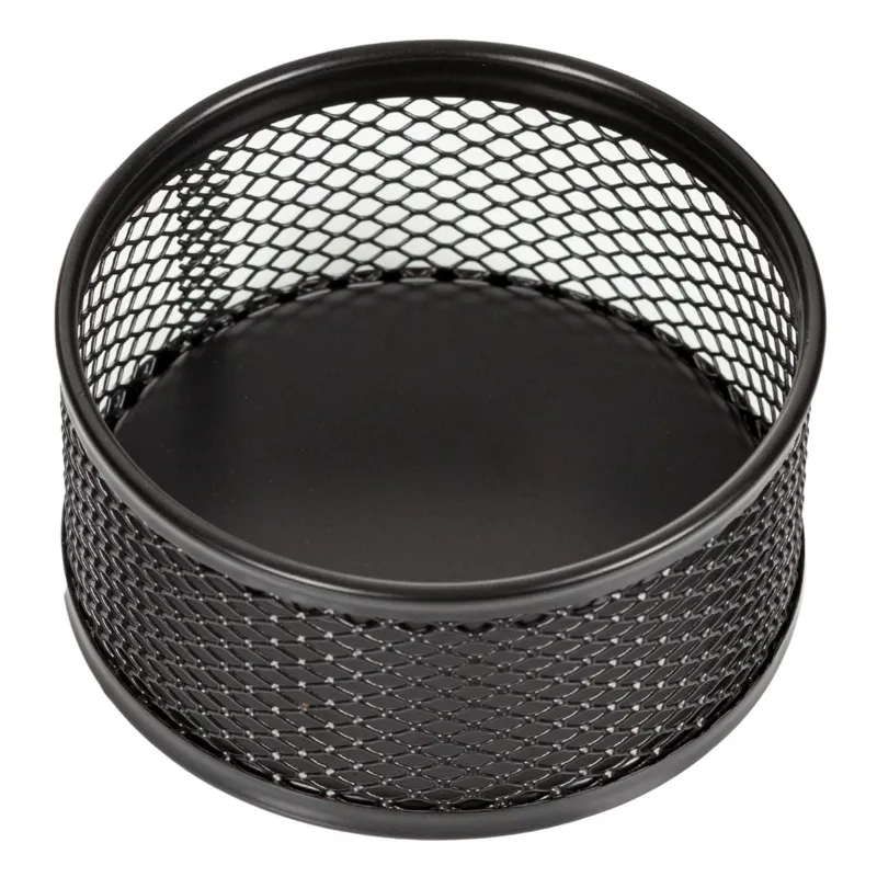 Suport Organizator Negru pentru Birou Ø8x4cm – poza 3