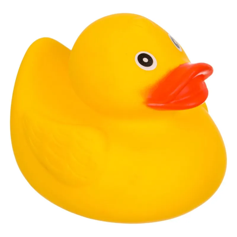 Rățușca Veselă - Jucărie pentru baie galbenă din plastic pentru bebeluși