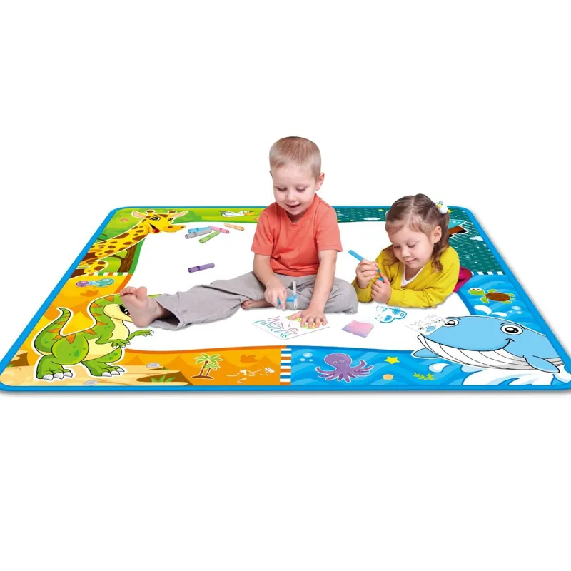 Covoraș Interactiv pentru Desen cu Carioci și Aerograf 80x80cm
