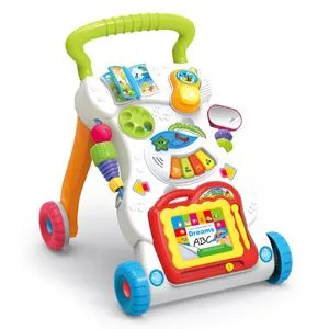 Premergator cu Activitati, Pian, Telefon si Oglinda, Alb