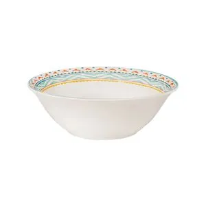Bol din Portelan cu Model Aztec Multicolor, 450 ml
