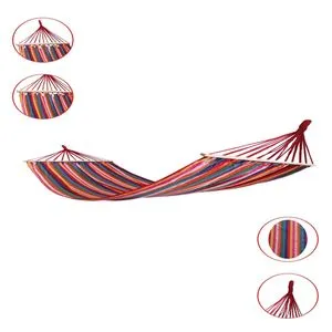 Hamac Suspendabil Multicolor cu Dungi - 200x100cm