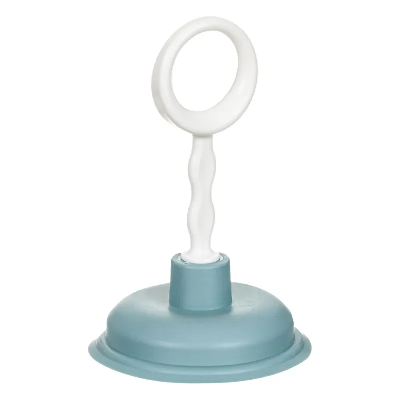 Mini Ventuză de Desfundat din Plastic, 17 cm, Albă