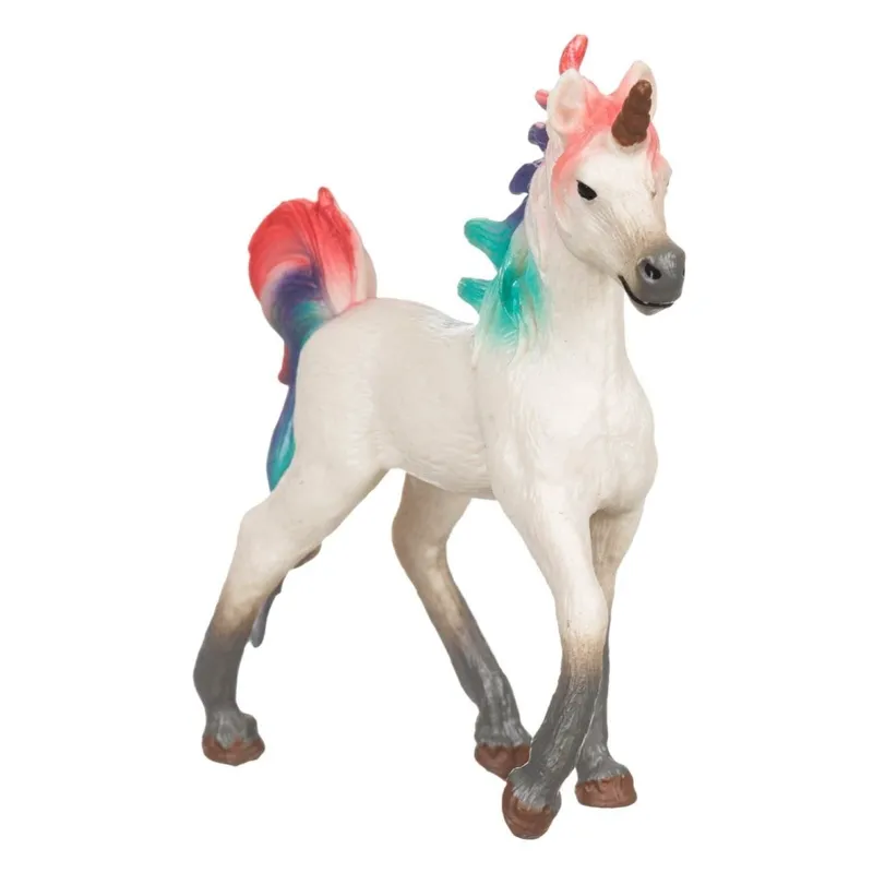 Jucărie Unicorn Multicolor cu Coamă Rainbow