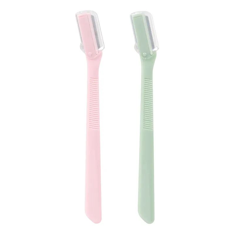 Aparat de ras pentru sprancene, set 2 bucati, 13 cm