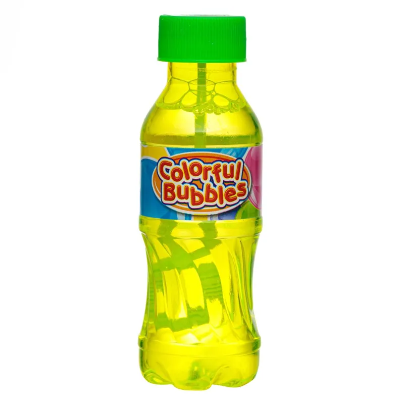 Jucarie cu baloane de sapun, Sticla Cola 60ml, Galbena