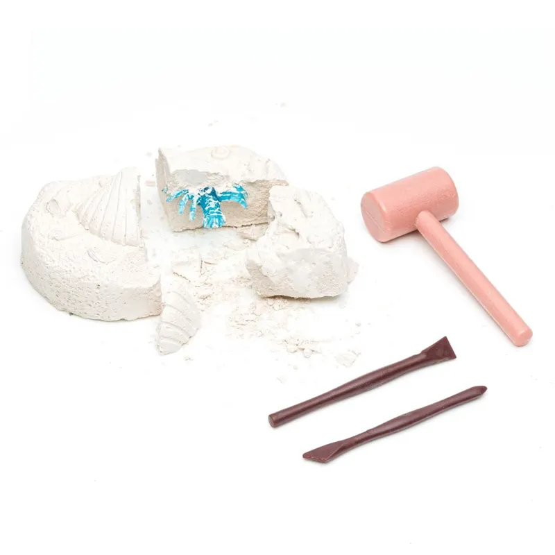 Set de Excavare Fosile Animale Marine, Blind Box, Include Unelte