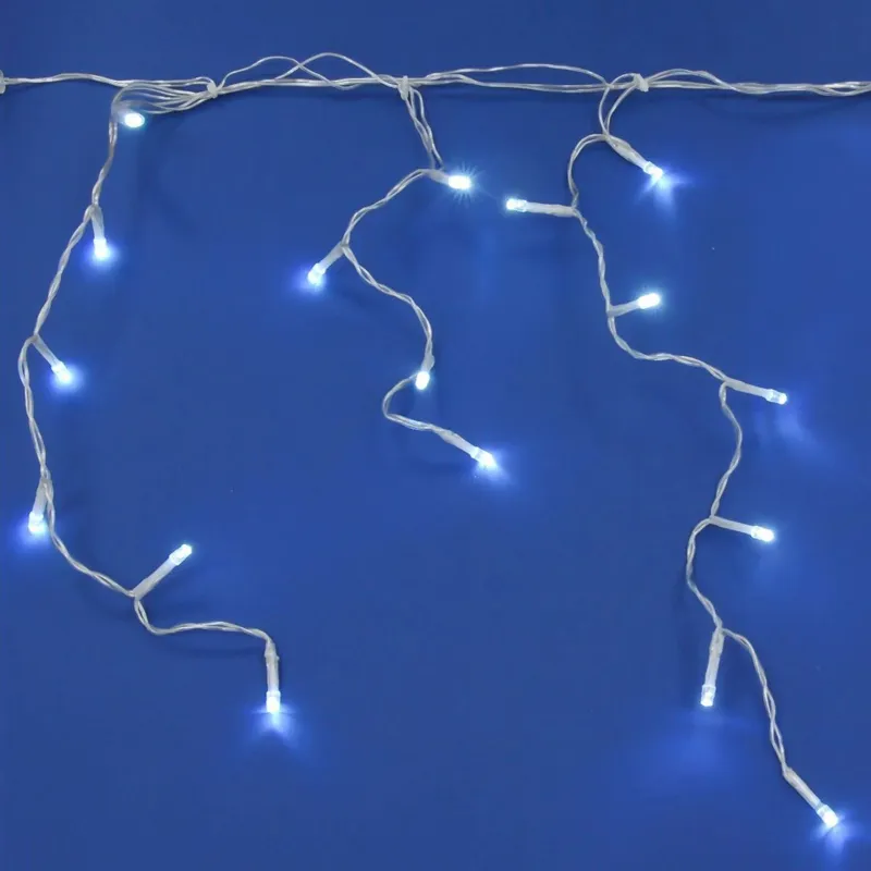 Instalație Lumini Perdea Extensibilă cu 200 LED-uri Alb Rece