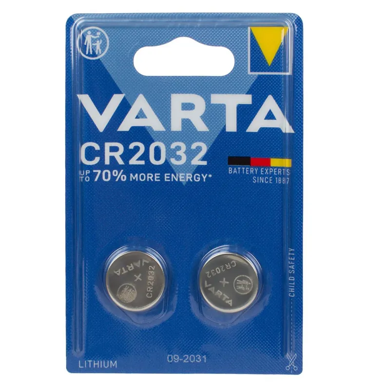 Baterii buton litiu CR2032 cu capacitate îmbunătățită