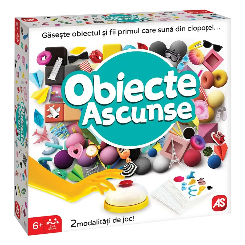 Joc de Societate cu Obiecte Ascunse, Multicolor, 2-6 Jucatori