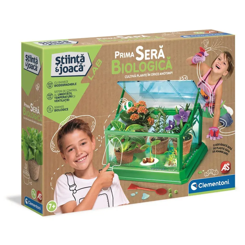 Set complet pentru sera biologică: Cultivare ecologică a plantelor