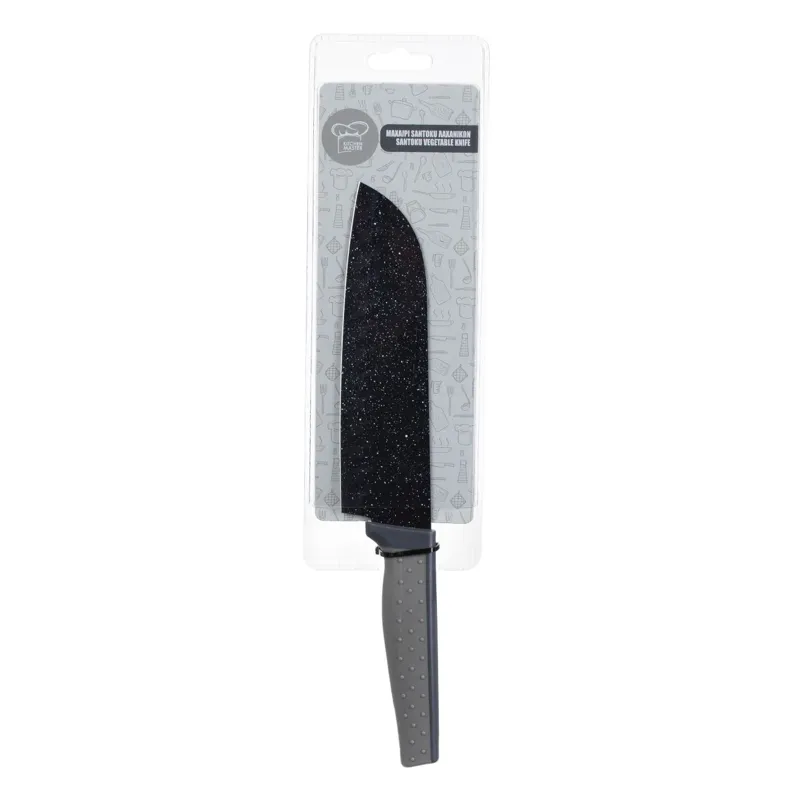 Cuțit Santoku 30 cm cu lamă din inox și mâner ergonomic – poza 3