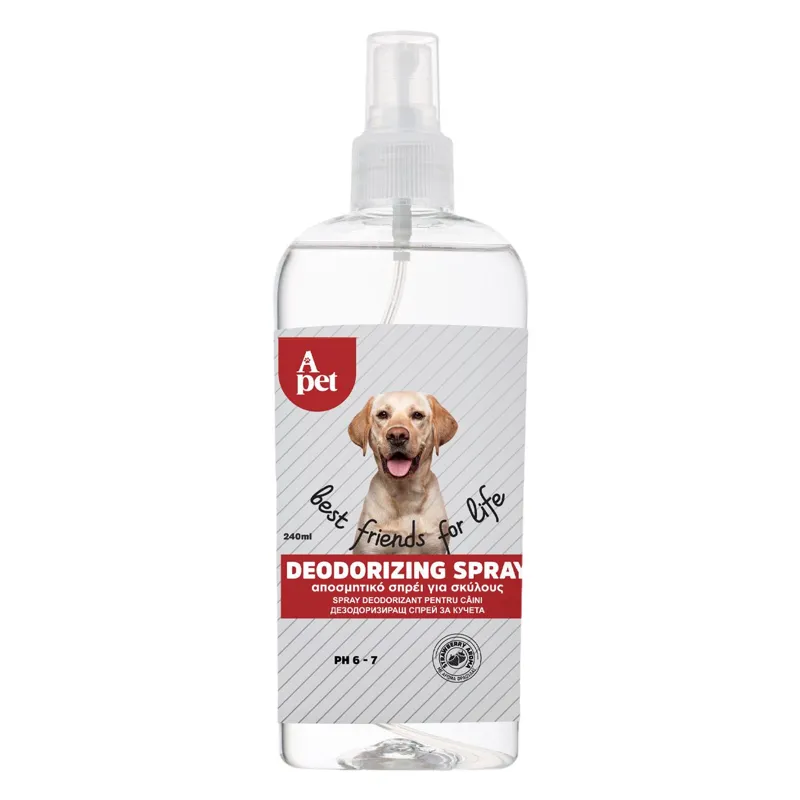 Spray odorizant pentru câini cu aromă de căpșuni, 240 ml