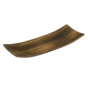 Suport Potpourri de Lemn Bronz Brushed Decorativ
