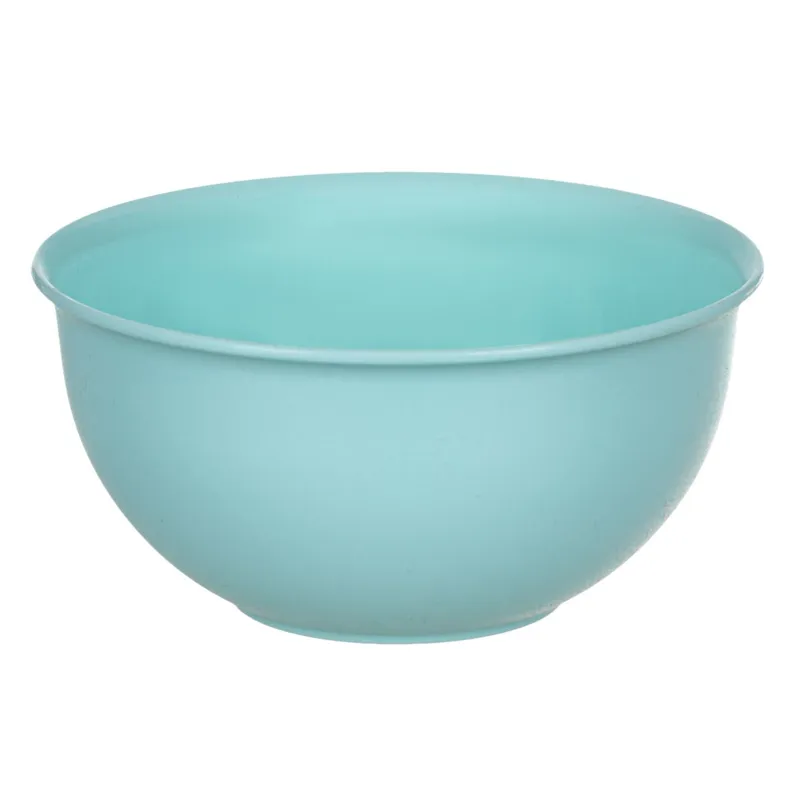 Bol rotund din plastic, verde menta, 500 ml