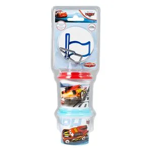 Set de plastilină Disney Cars borcane cu capace și cutite pentru jocuri creative