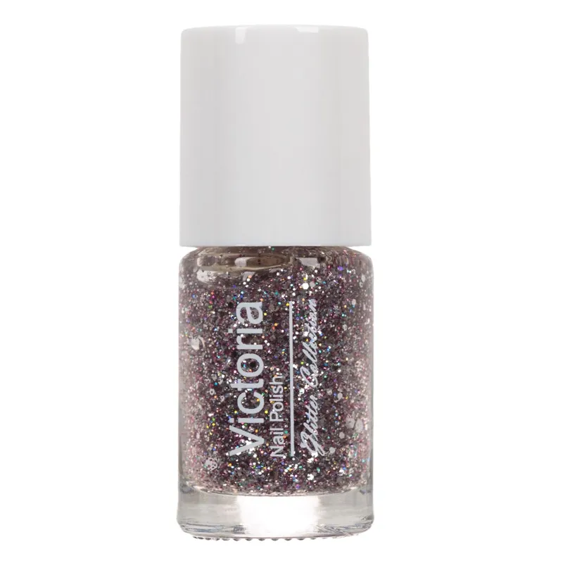 Oja cu sclipici roz, efect de durata lunga, 6 ml