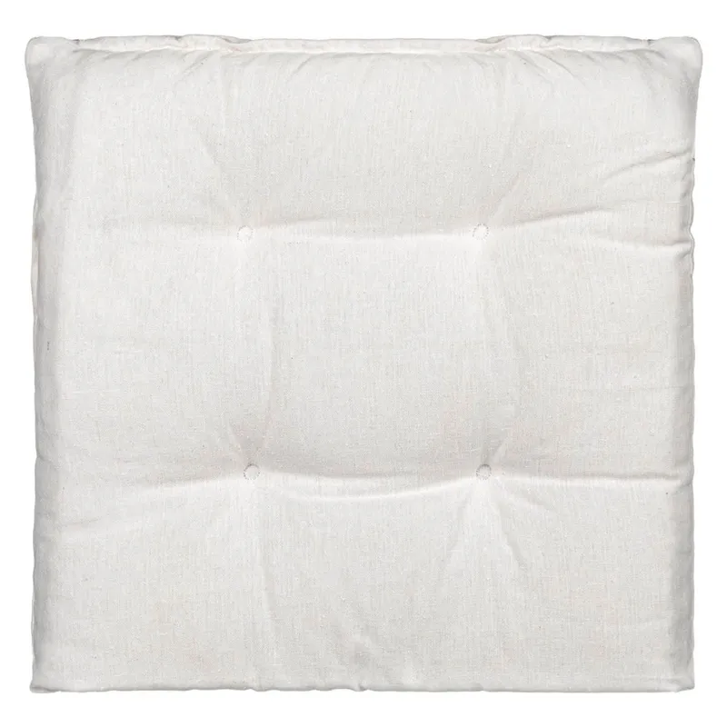 Perna scaun textil off-white 40x40cm - Detalii decorative
