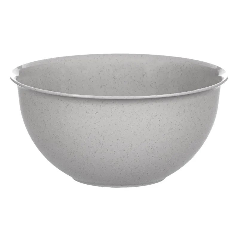 Salatieră din plastic 3L gri mat pentru salate