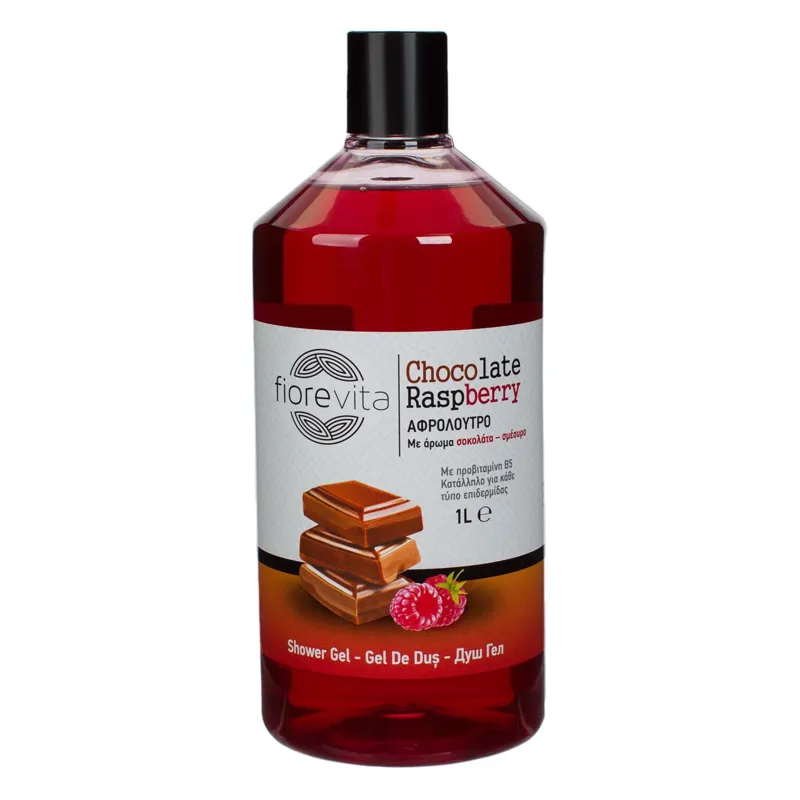 Gel de dus cu ciocolată și zmeură 1L