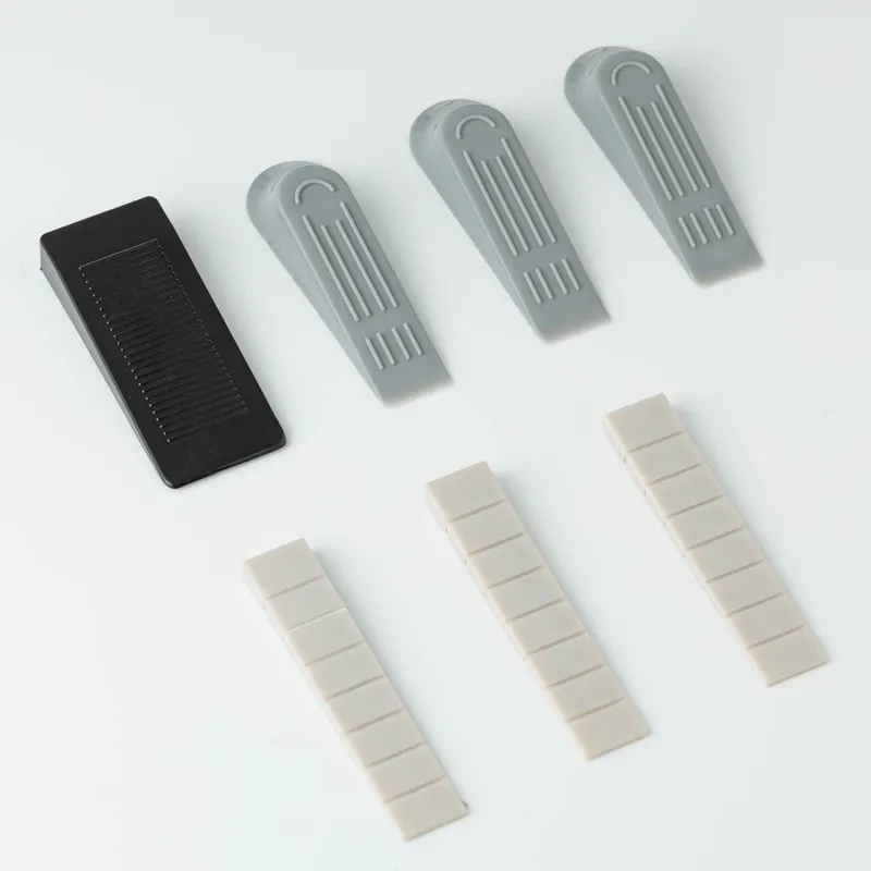 Opritoare pentru uși, Set 7 buc, Gri, Negru și Alb, Plastic – poza 3