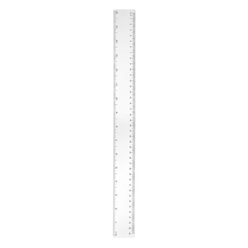 Riglă Clasică Transparentă 40 cm din Plastic