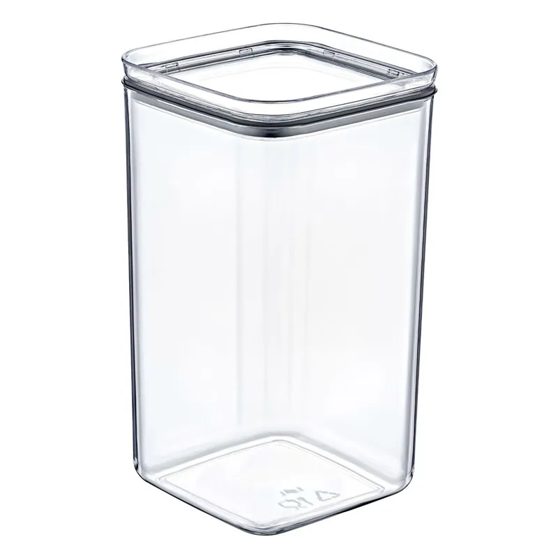 Recipient de depozitare transparent pentru cereale, capacitate 1.5L