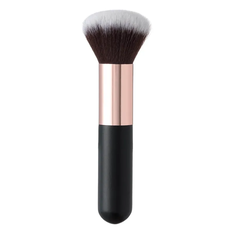 Pensulă rotundă pentru pudră 14 cm neagră