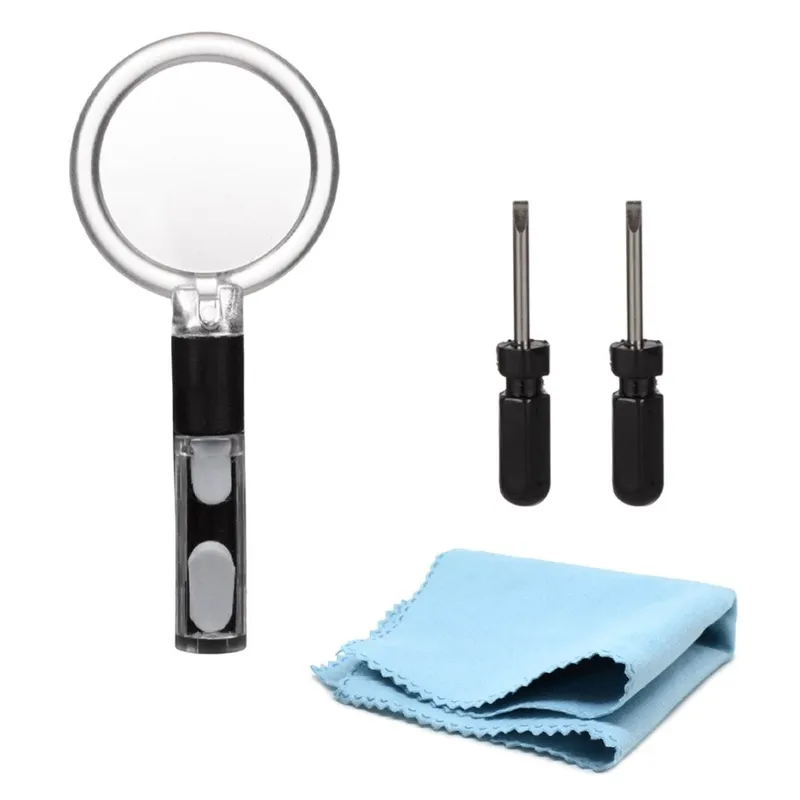Kit Reparare Ochelari Soare și Vedere - Set Complet 4 Piese