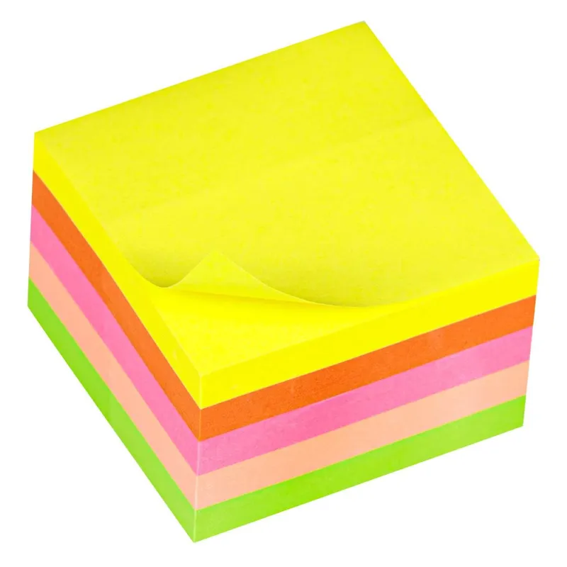 Set 350 de Notițe Adezive Mini, 5x5 cm, Multicolore