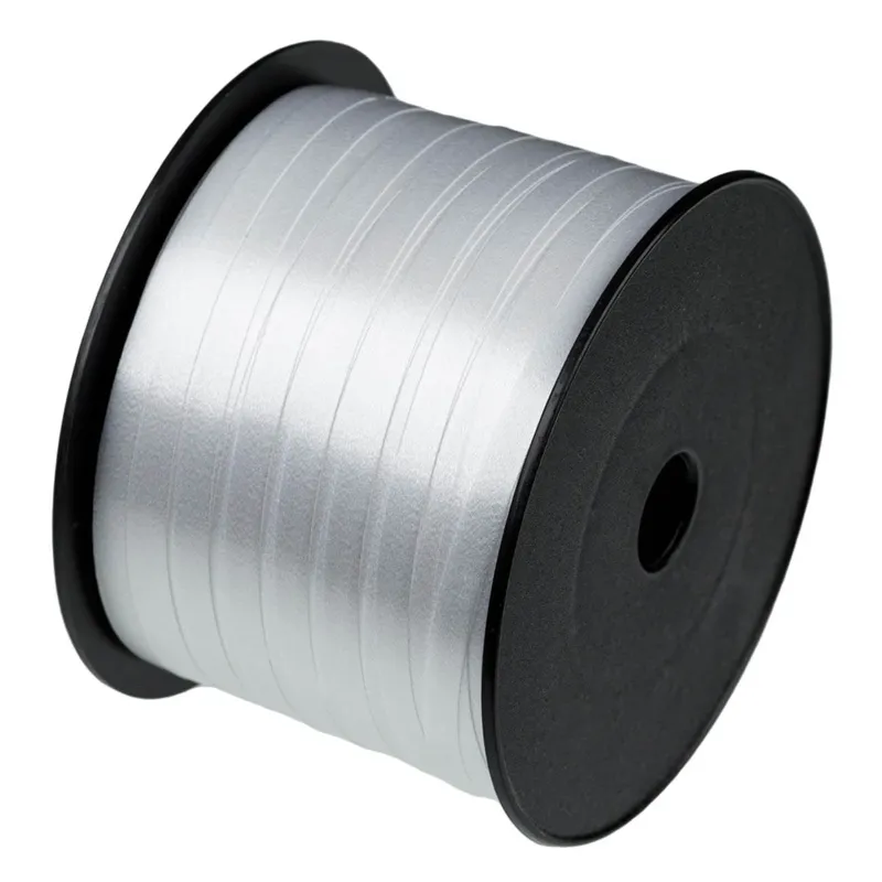 Panglică pentru Ambalat Cadouri, Albă, 5mm x 200m