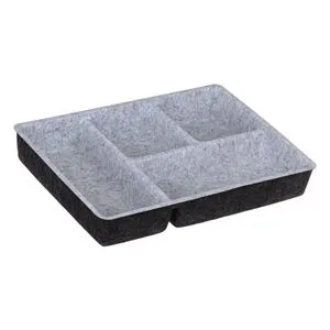Organizator Plastic cu 4 Compartimente pentru Sertare