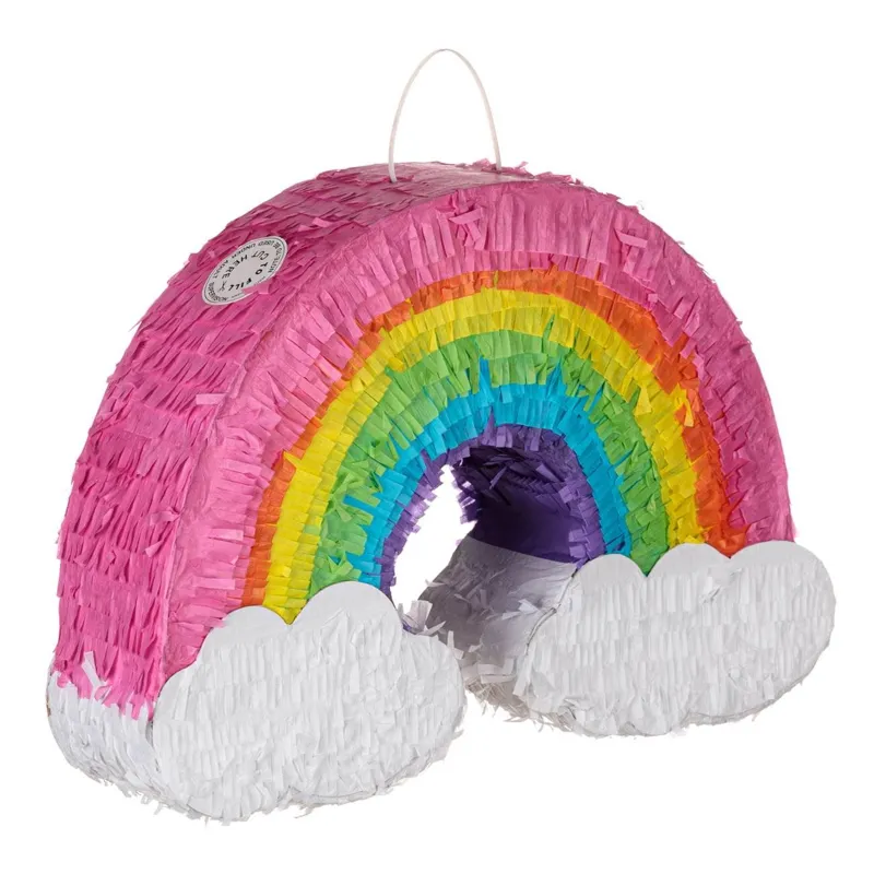 Pinata Curcubeu pentru Petrecere, 45x10x33cm, Multicolor