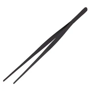 Cleste de servit din inox negru, 30.5 cm