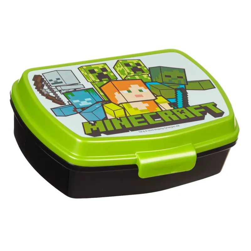 Caserola alimentară pentru copii cu model Minecraft 630 ml