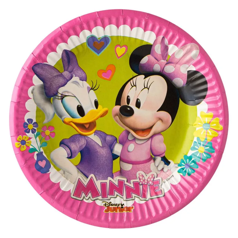 Farfurii Party din Carton, 20cm, 6 buc