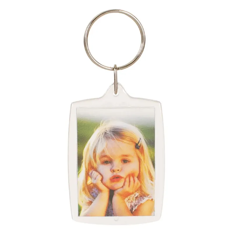 Breloc cu suport pentru poză 3x4.5 cm - Cadou personalizat