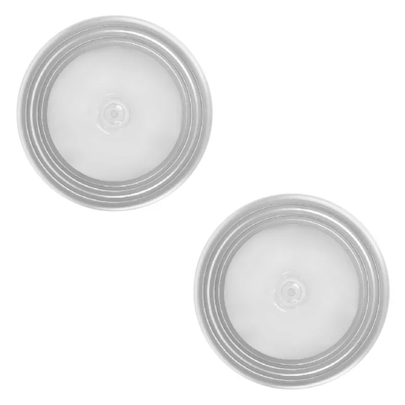 Set 2 Lampi LED cu Senzor de Miscare, Albe, Plastic, Functioneaza pe Baterii