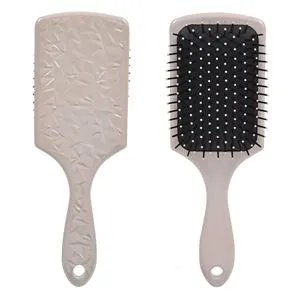Perie de păr pătrată 24 cm bej pentru îngrijirea părului