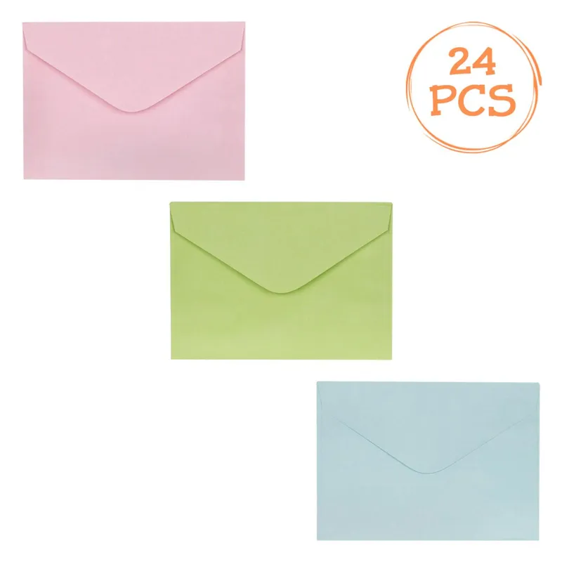 Plicuri Corespondenta de Diferite Culori 16.2x11.4cm - 24buc – poza 2